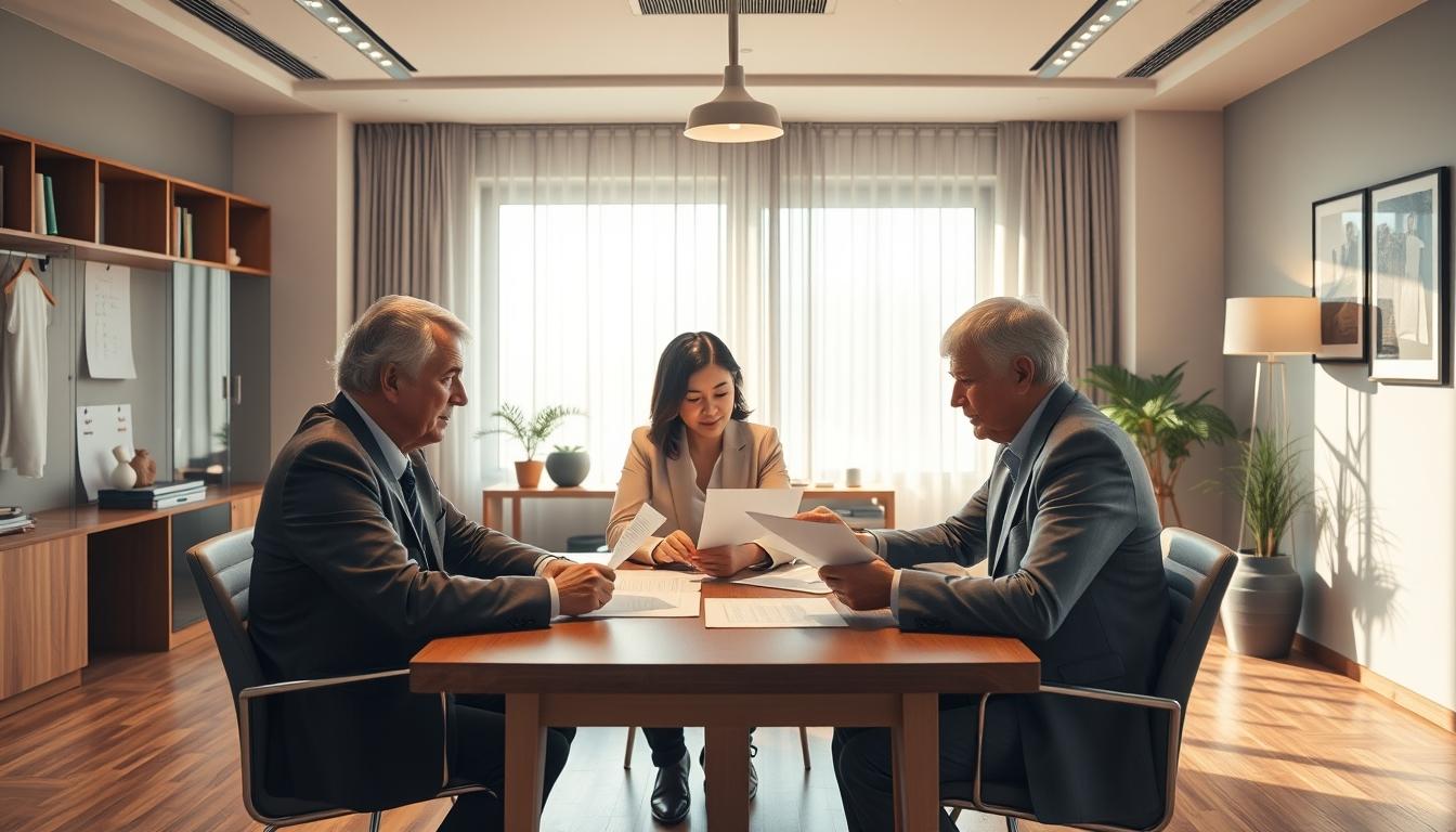 Property settlement documents and transfer review